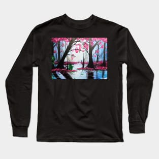 Reflective Lake Long Sleeve T-Shirt